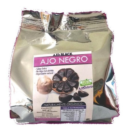 Ajo Negro 1000gr. Diente Pelado-ajobkack Original