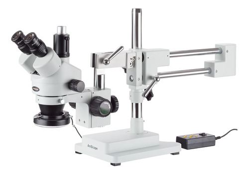 Amscope Microscopio Profesional Trinocular Con Zoom