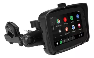 Navegador Moto Carplay Android Apple Play Gps Ipx7