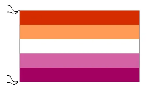 comprar Bandera Lesbiana Orgullo Lesbico Lgbt 30 X 45cm