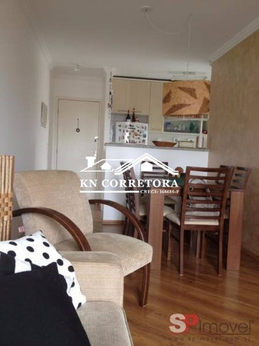 Imagem 3 de 12 de Apartamento Condomínio Padrão Venda No Bairro Vila Guilhermina, 2 Dorm, 1 Vaga - 55 M² - 720
