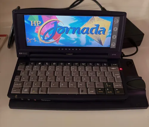 Mini Notebook Handheld Pc Hp Jornada 690 Windows Ce (1999) Azul ...