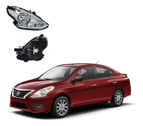 Faro Delantero Derecho / Izquierdo Nissan Versa 2015 - 2019