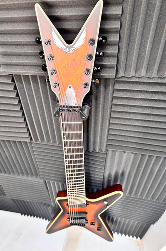 Guitarra Dean Ml 8 Cuerdas Multiescala Diestro Café Ébano (Usado)