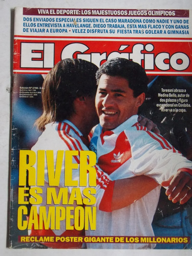 El Gráfico, N° 3799  Revista Fútbol Argentino, Cb