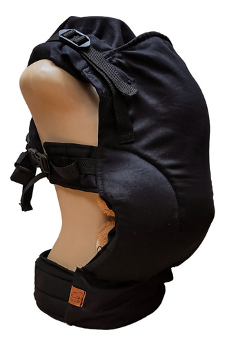 Mochila Evolutiva Canguru Ergonômico Bebê | Colo De Urso Preta