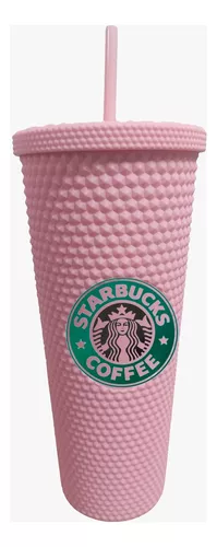 Vaso Tipo Starbucks Doble Pared Térmico Grande 1 Litro