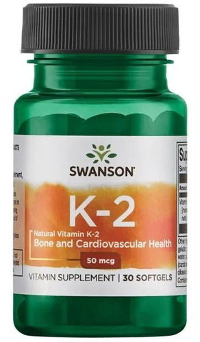 Vitamina K2 30 Softgels 50 Mcg Sal - Unidad a $3100