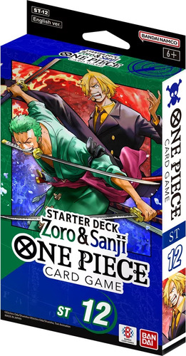 One Piece Tcg Starter Deck - Zoro And Sanji (st12)