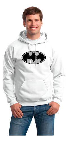 Buzo Hoodie Capota Batman Dc Comics Super Heroe Gotham City