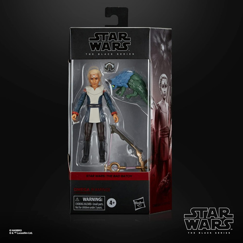 Figuras Star Wars Black Series Ahsoka, Mandalorian Y Omega