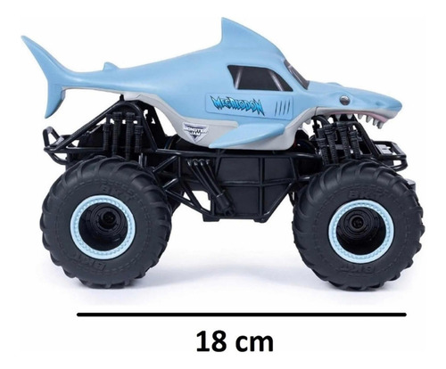 Spin Master Monster Jam Freestyle Force - 1:24 - Azul claro - Megalodon