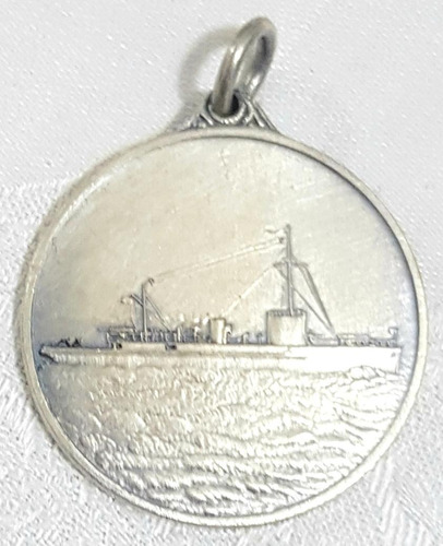 Antigua Medalla Botadura Grancille A.r.a. 1937 A B10