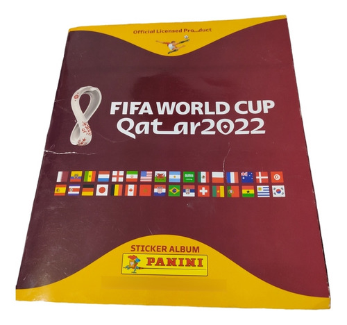 Álbum Mundial Qatar 2022 Panini Tapa Blanda Completo