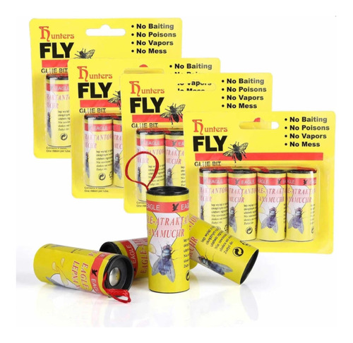 Trampa Mosca Fly Súper Oferta 16 Trampas Flies