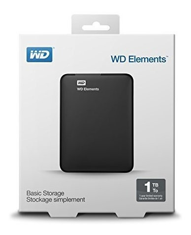 Disco Duro Externo Portátil Wd 1tb Usb 3 0 - -wesn