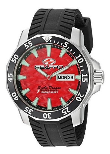 Reloj Seapro Para Hombre Sp8317 Scuba Dragon Diver Ltd
