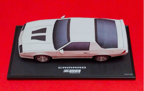 Cuadro 3d Chevrolet Camaro Z28 Iroc-z 47cm*24cm