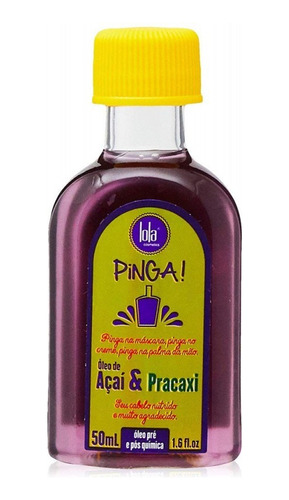 Lola Oleo Pinga Acai & Pracaxi Pre Y Post Quimica Aceite Lib