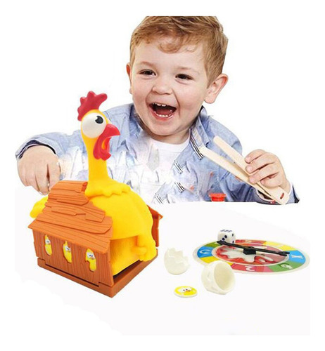 Plástico Lucky Hen Poniendo Huevos Juego De Pasatiempos