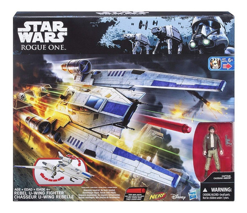 Nave Rebel U-wing Fighter Star Wars Rogue One Coleccion