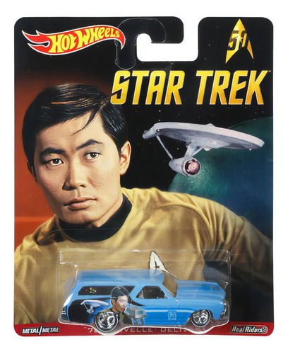 Hot Wheels Pop Culture  Star Trek 70 Chevelle Deliver Mattel Cor Azul