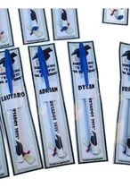 Comprar 14 Lapiceras Con Señalador Egresados Personalizadas