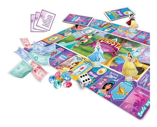 Imagen 2 de 5 de Juego De Mesa Fotorama Turista Princesas