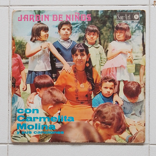 Carmelita Molina Lp Jardín De Niños Son-art 1970 