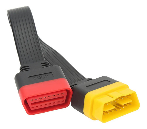 Cable De Extensión Obdii Obd2 Macho A Hembra De 16 Pines