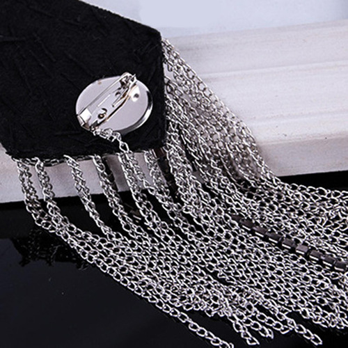 Broches De Diamantes De Imitación De Metal Con Charretera