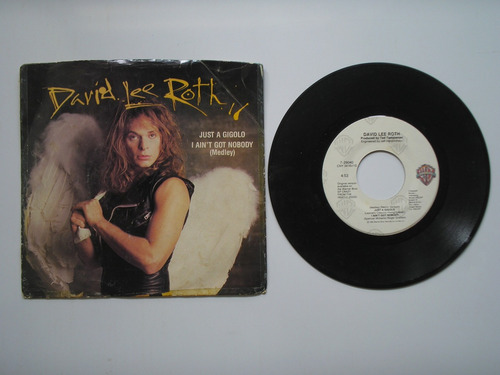 Disco Vinilo David Lee Roth Just A Gigolo 45rpm Printusa1985