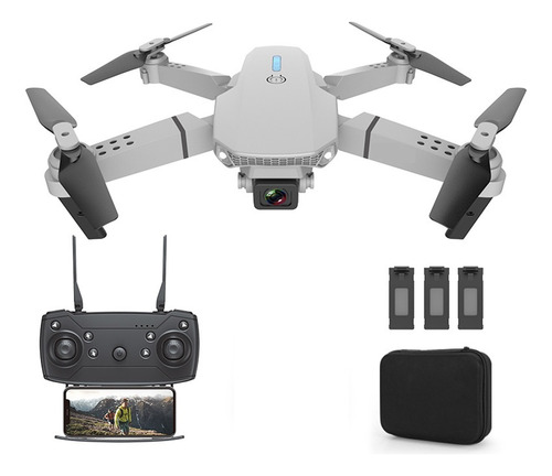 Drone E88 Pro 4k Hd Cámara Dual, Altura Fija Wifi Fpv