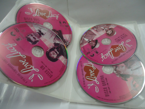 Box Dvds Seriado I Love Lucy - Primeira Temporada - 7 Discos (Usado)