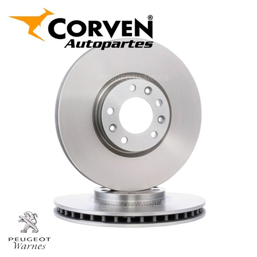 Discos Freno Corven Delanteros Peugeot Expert Tepee 1.6 Hdi