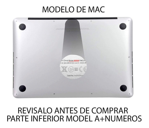 Imagen 4 de 4 de Carcasa Funda Protector Case Para Macbook Air 13 M1 Avenger