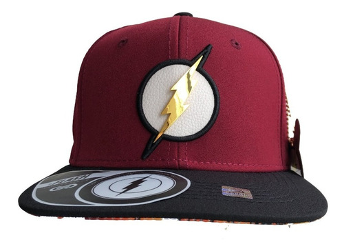 Gorra Original Plana Dc Comics Flash Varios Colores