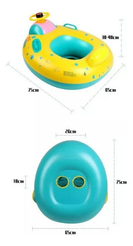 Lindo Círculo De Natación Inflable, Flotador De Piscina Infl