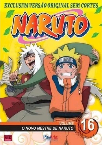 Naruto Vol.16 - Dvd - Novo - 3 Episódios