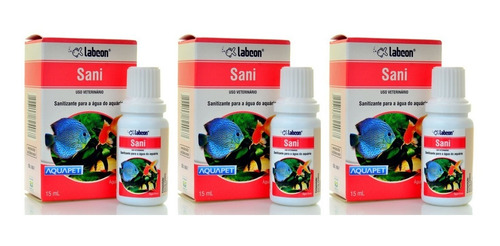 Sani Alcon 15ml Kit 3 Unidades Full