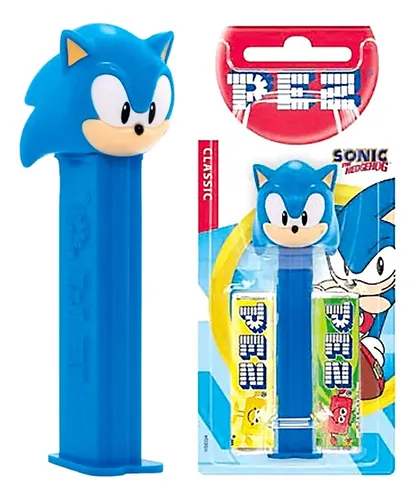 Sonic PEZ Dispenser & Candy, Sonic the Hedgehog