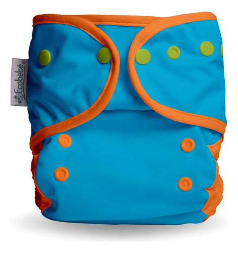 Pañales Ecológicos Ecobebe Todo En 2 Colores Lisos