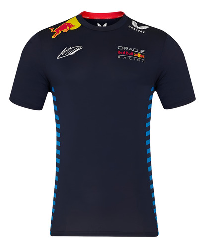 Polera Cuello Redondo Piloto Max Verstappen