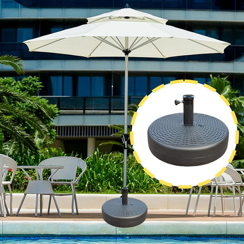 Base De Soporte Compatible Con Paraguas De Patio, Soporte
