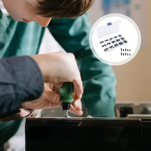 Máquina Avellanada Con Juego De Tornillos Para Computadora