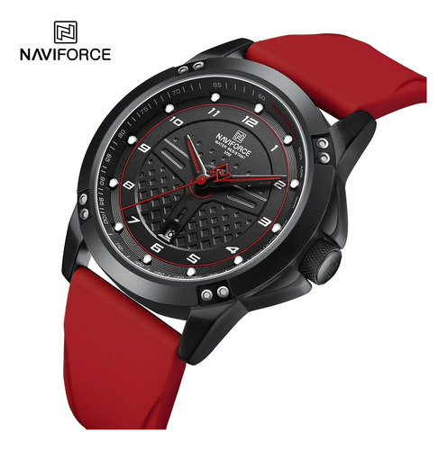 Reloj Naviforce Masculino Aprueba De Agua Modelo Nf8031