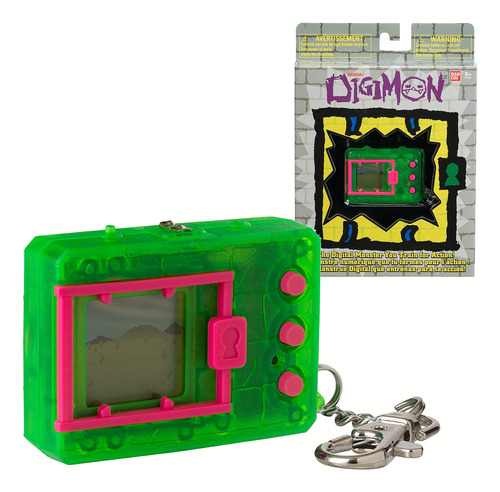 Bandai Tamagotchi Digimon Digivice Green, Una Mascota Monstr