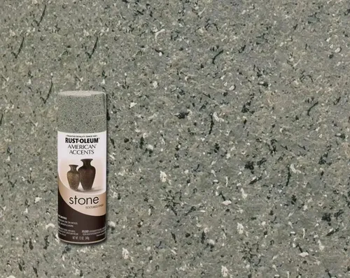Lata Rust Oleum Stone Efecto Piedra Gris