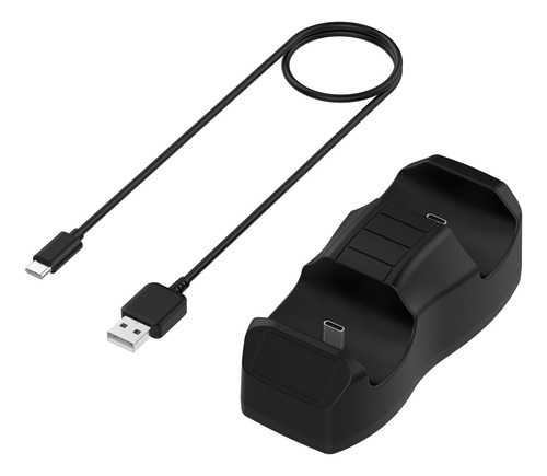 Cargador De Controlador Dualsense Con Dos Puertos Tipo C Por