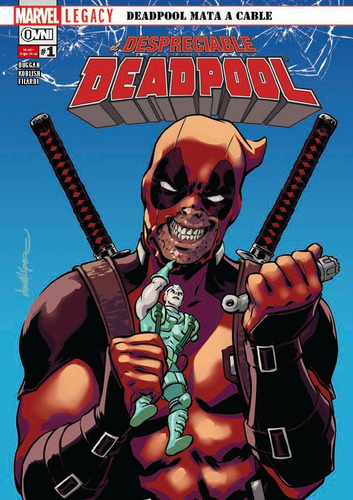 Cómic, Marvel, Despreciable Deadpool Legacy #1. Ovni Press